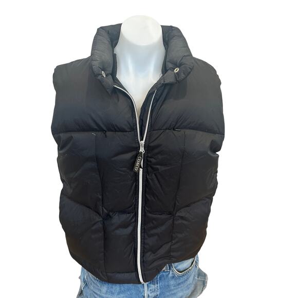 Green Bay Packers Puffer Vest Black MEDIUM Football Tailgate Unique Quilted - Picture 4 of 7